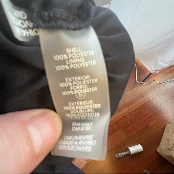 Calvin Klein Purple and Black Floral Dress - Picture 8 of 8